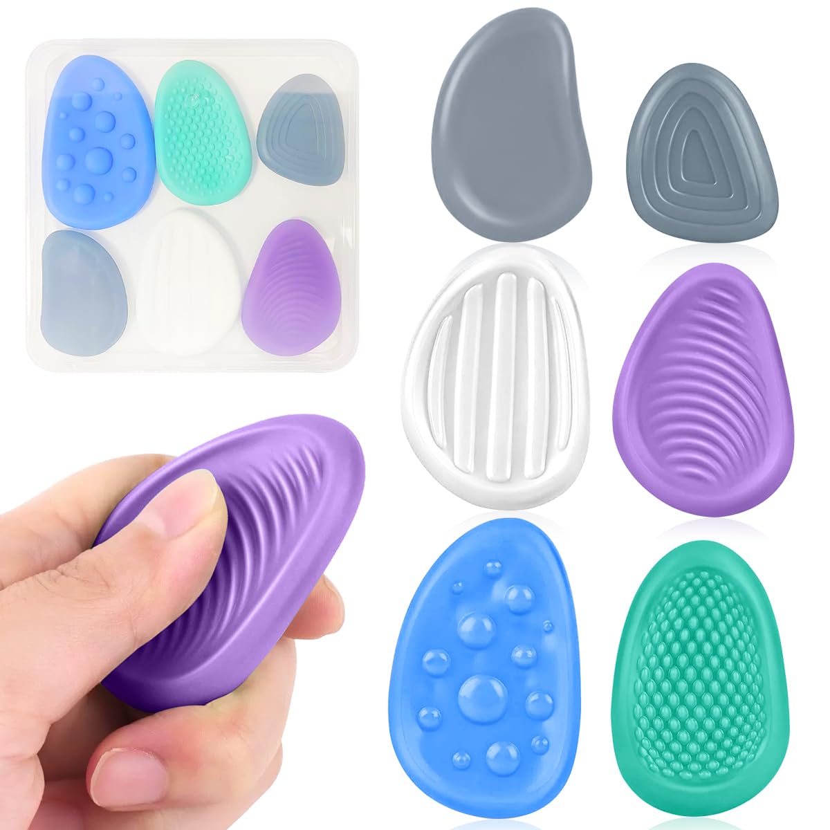 6 Pack Stress Relief Toys, Sensory Toys, Stress Relief Toys, Sensory Toys for Stress Anxiety, ADHD and Autism