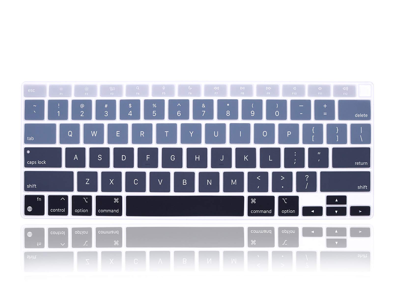 MMDW Ultra Thin Silicone English Keyboard Cover Skin for MacBook Air 13.3