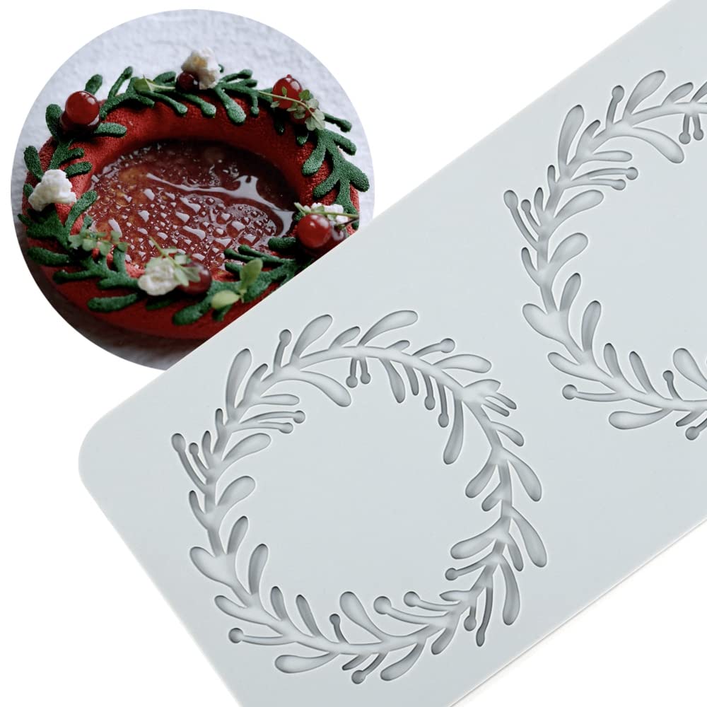 Moules Silicone 3D En Forme De Feuille - Pour Décorations Gâteaux, Fondant, Chocolat