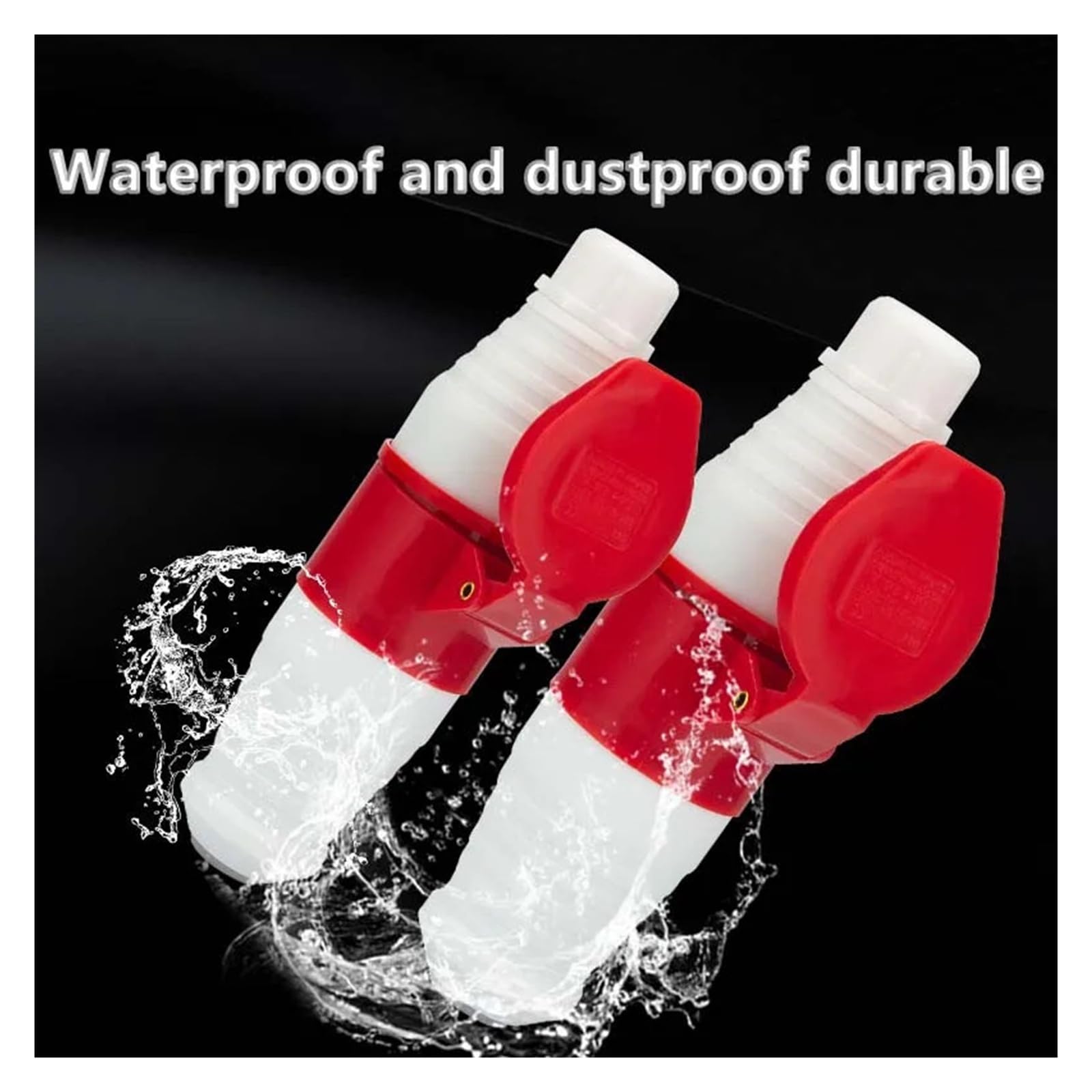 Enchufe industrial IP44 resistente al agua, conector de 3 pines, 4 pines, 5 pines, 16 A/32 A, conexión eléctrica, montaje en pared (enchufe montado en panel, 16A-4P)
