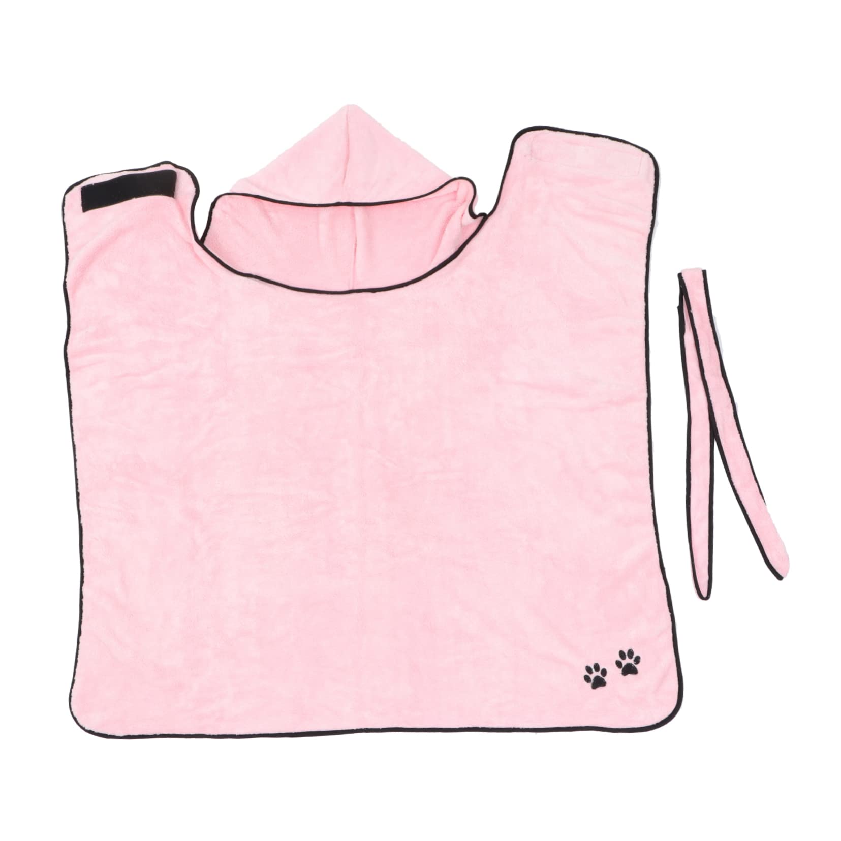 INOOMP 2pièces Peignoir Absorbant pour Animaux Serviette De Bain Rapide pour Chiens Et Matériau Et Confortable