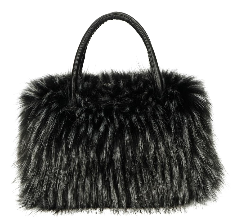 Sac fourre-tout pour femmes grand sac à main cabas peluche hiver