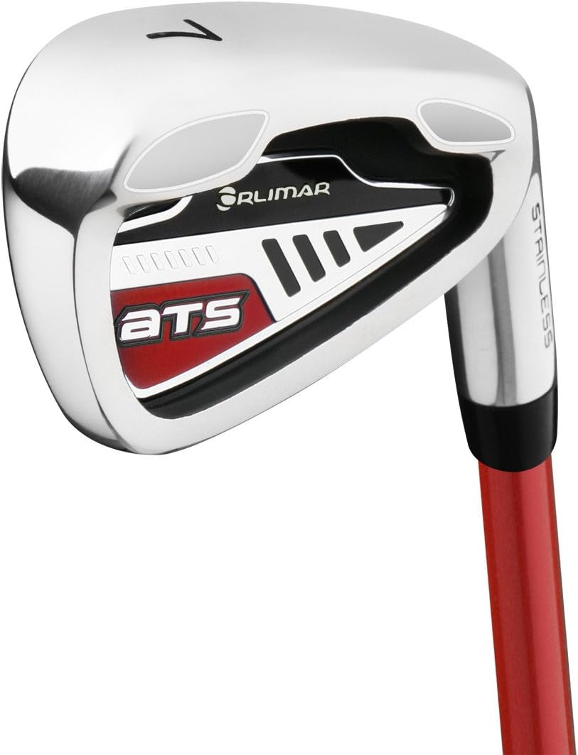 Orlimar ATS Junior Boys' Red/Black Series Individual Golf Clubs (Ages 9-12)