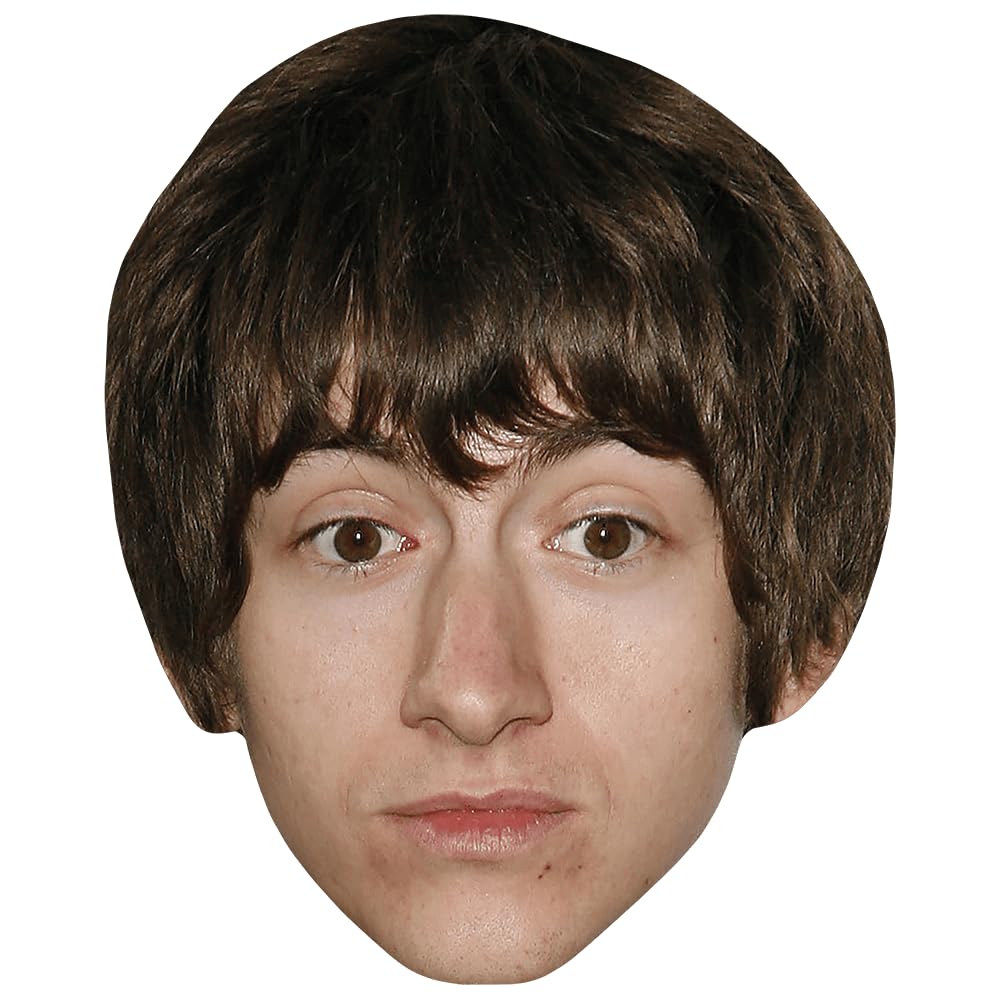 Alex Turner (Young) Celebrity Mask, Flat Card Face, Fancy Dress Mask
