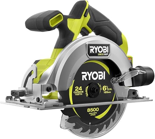 RYOBI 18V ONE+ HP Compact Brushless 6-1/2" Circular Saw PSBCS01B (Renewed)