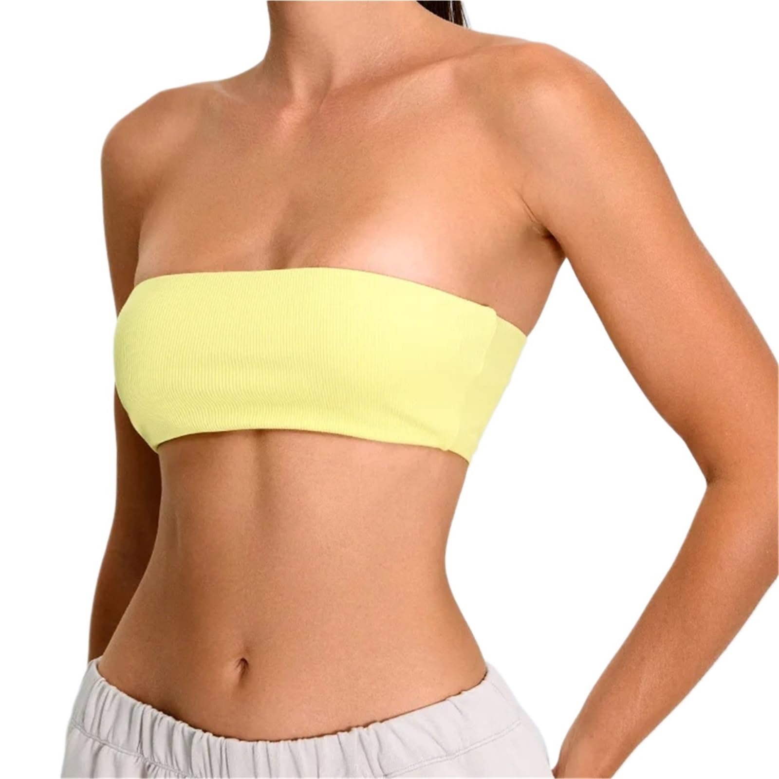 Reggiseno Senza Spalline Reggiseno Sportivo Senza Spalline da Donna, Top Fitness, ad Asciugatura Rapida