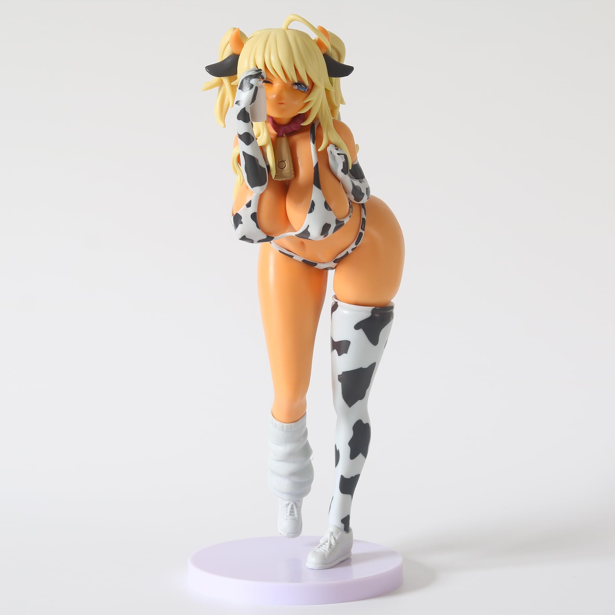 Zatanend Ecchi Figure Cow Girl,Waifu Hentaii Figurine .Sexy Anime Girl Figure Action +18 Uncensored Collection Gift Model Toys No Box