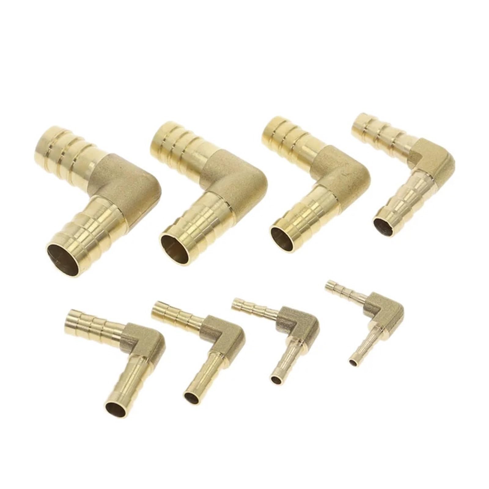 Mexeword One Color Brass Hose Pipe Fitting Coupling Elbow Equal Reducing Barb Barbed Coupler
