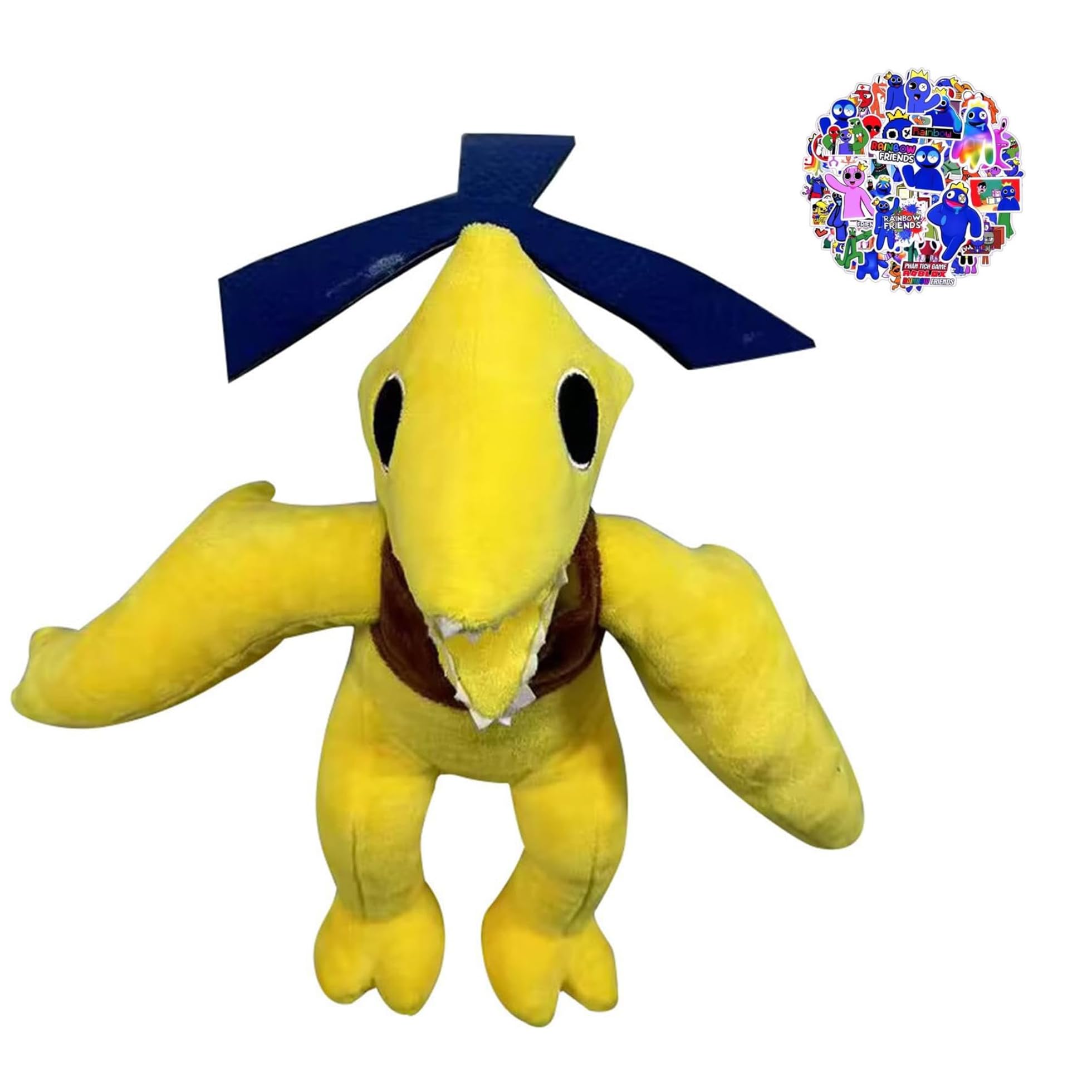 Rainbow Friends Tetra Tower Balance Stacking Blocks Game - Fun Board Game for 2 Players+ - Perfect for Family Games, Parties, Travel - Great Team Building Blocks Toy for Kids & Adults