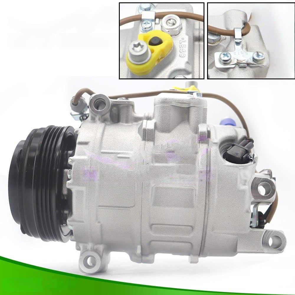 kit embrayage clim Compresseur AC à 4 rainures avec embrayage, pour Bmw classe 760, Rolls, Royce 64509154072 64529154072 poulie clim voiture