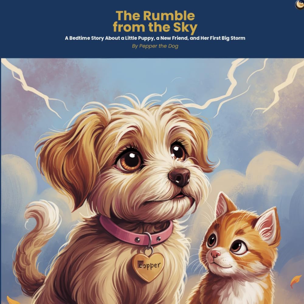 The Rumble from the Sky: A Bedtime Story About a Little Puppy, a New Friend, and Her First Big Storm (Six Inches Above the Ground)