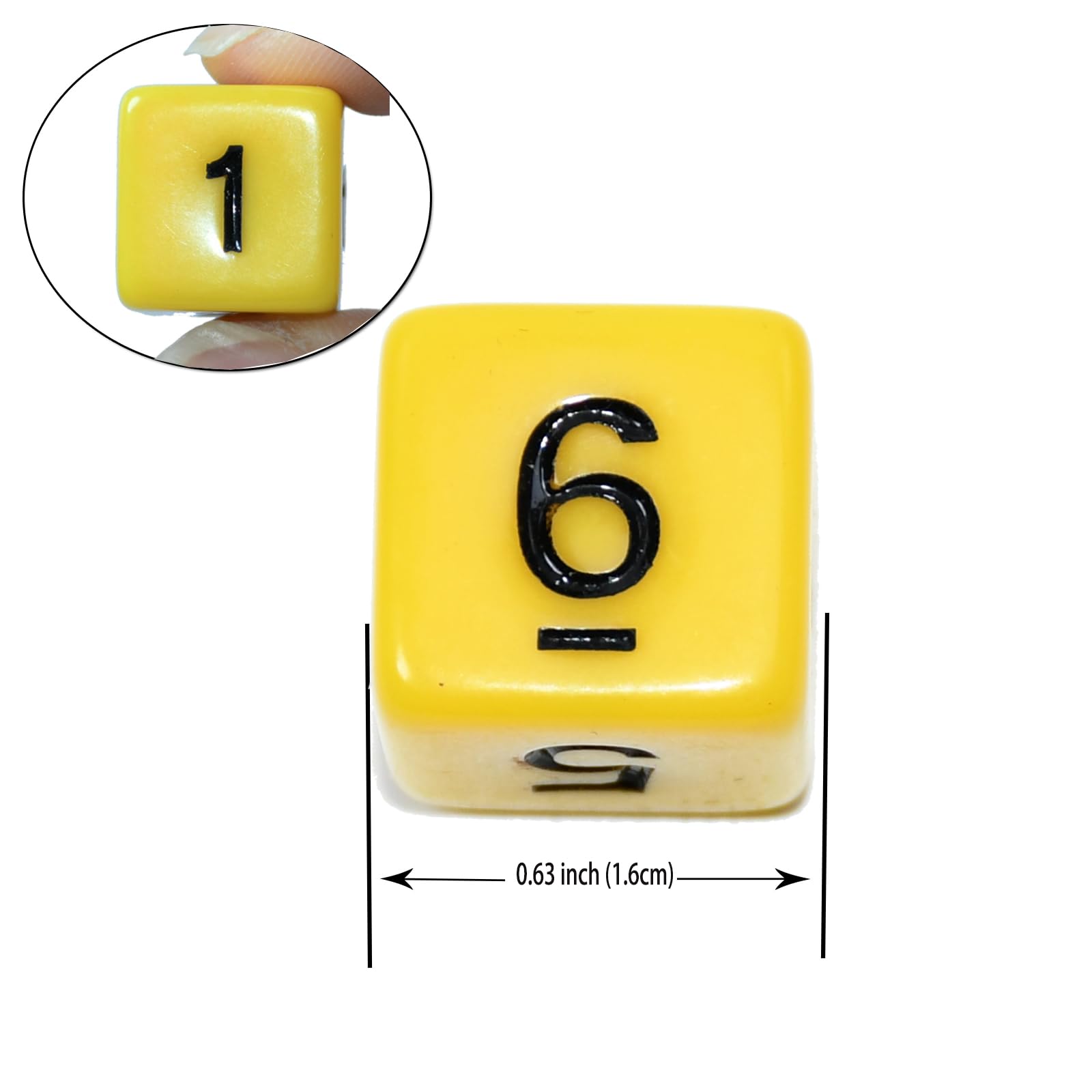 SmartDealsPro 50-Pack D6 D12 D20 6 12 20 Sided Dice Polyhedral Dice with Pouch for DND RPG MTG Table Game (D6, MIx Color) - Image 4