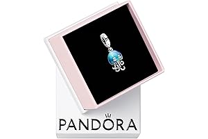 Sparkling Jellyfish Sterling Silver Ocean Charm for PANDORA Bracelets