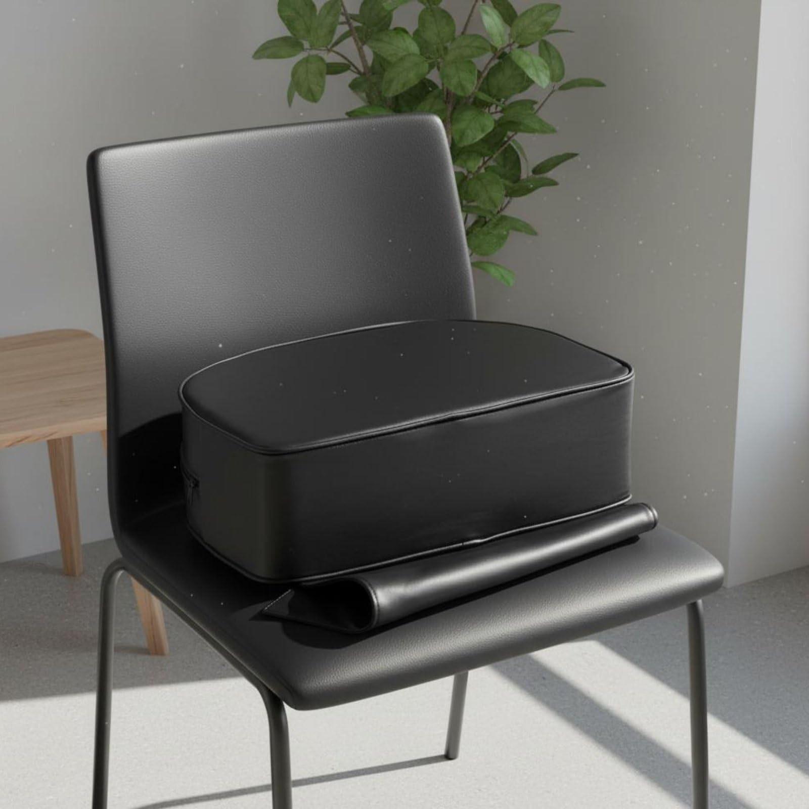 Qianly Seggiolino Rialzato da Salone per Bambini Design Moderno Cuscino Rialzo Sedia Barbiere Stabile e Sicuro Alza Sedia Bambini Salone