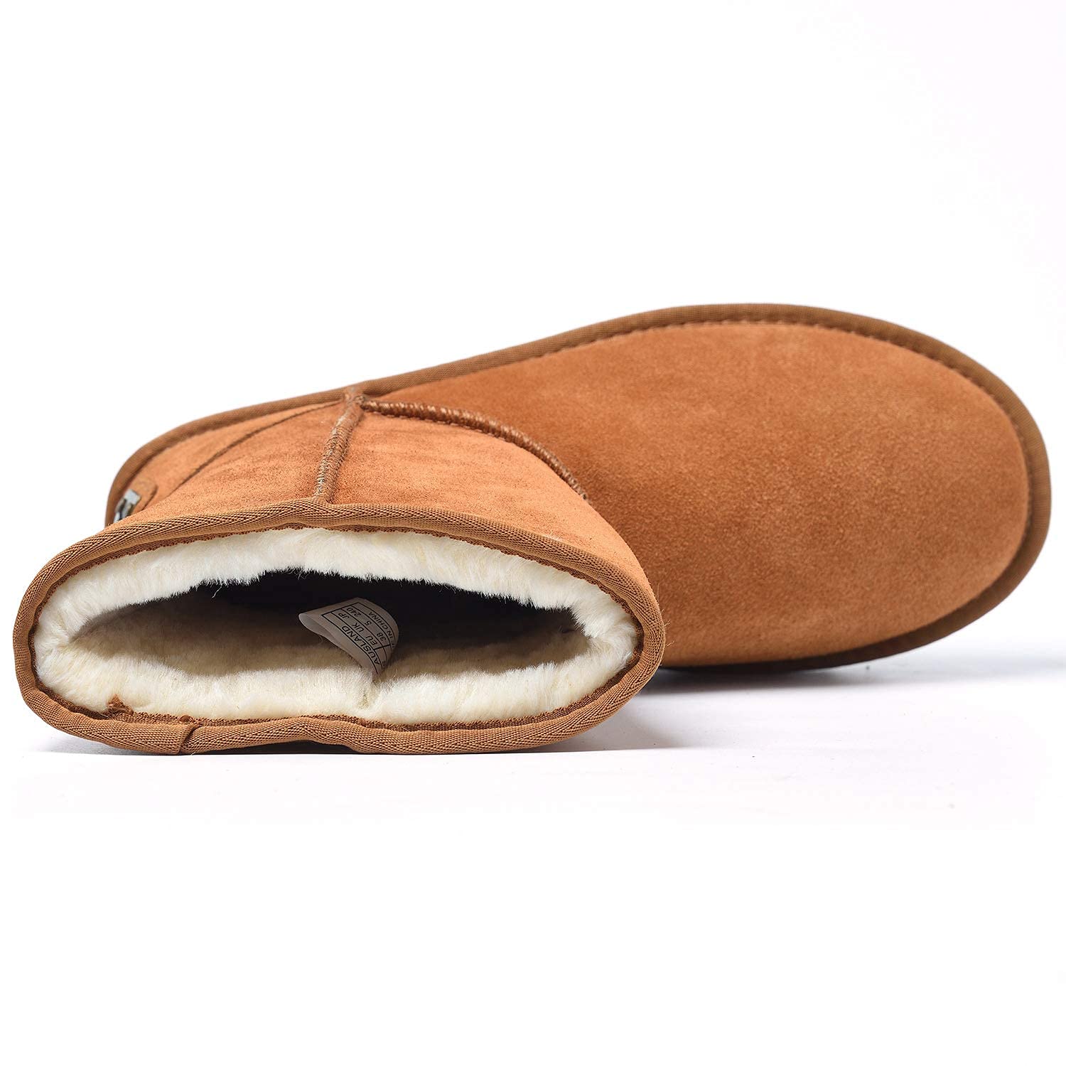 Shenduo Femme Mi-mollet Bottes de Neige Imperméables