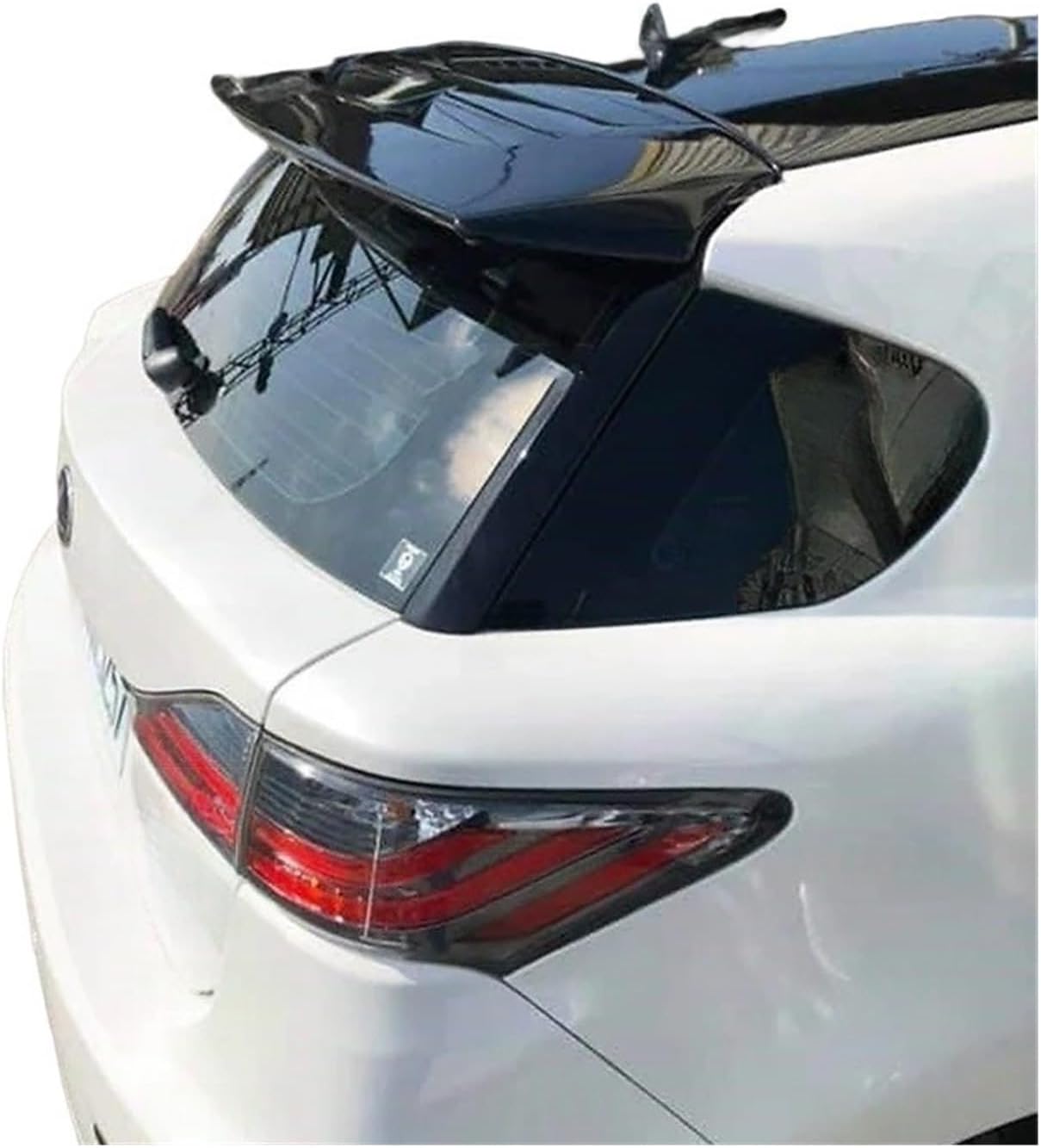Compatible for Lexus CT 200H 2011 2012 2013-2021 Car Trunk Roof Rear Wing Body Kit Accessories Carbon Fiber Rear Roof Spoiler(Carbon Fiber)