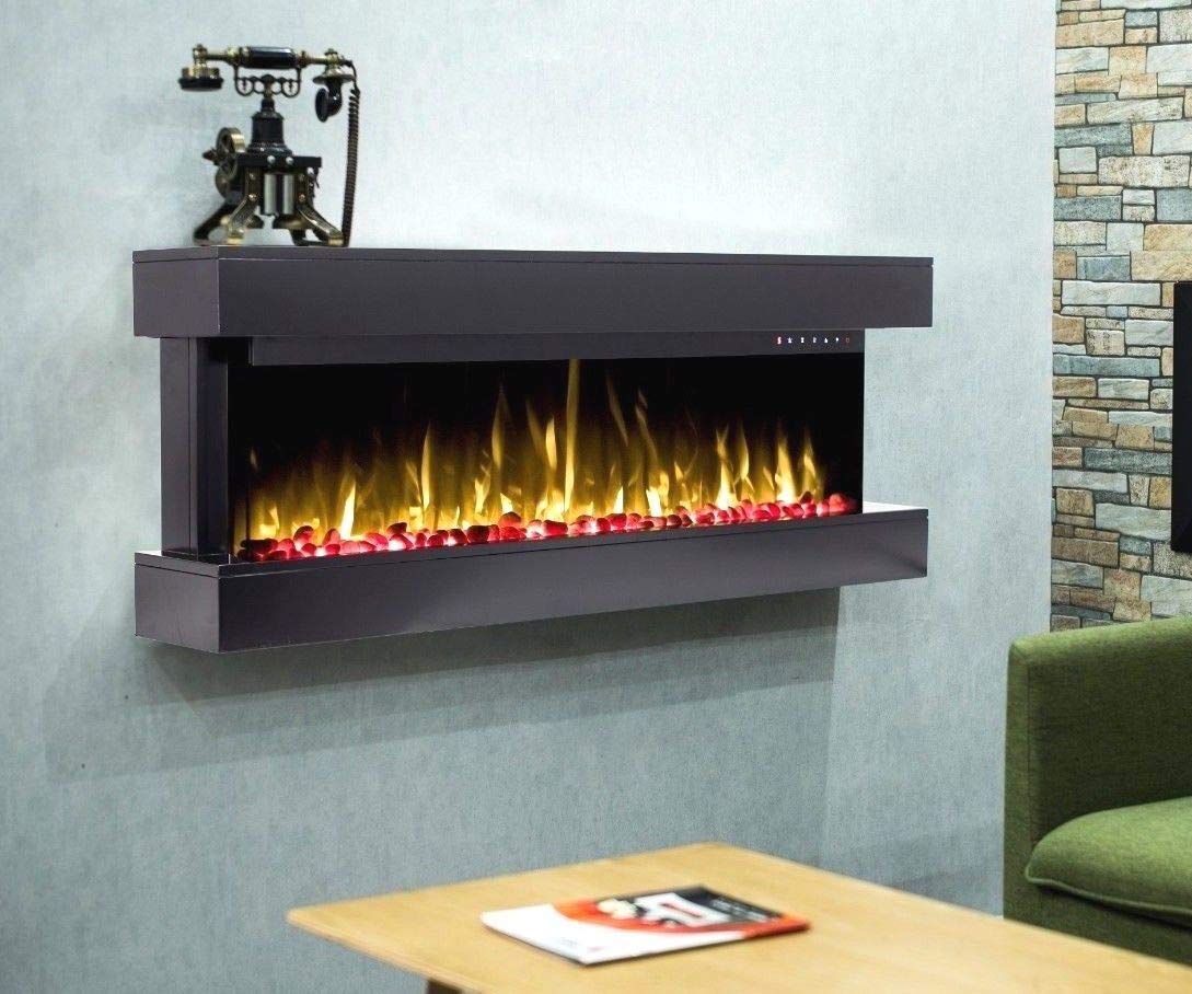 DIGITAL FLAMES Designer Panoramic Electric Fire 3 Sided Glass 50 Inch