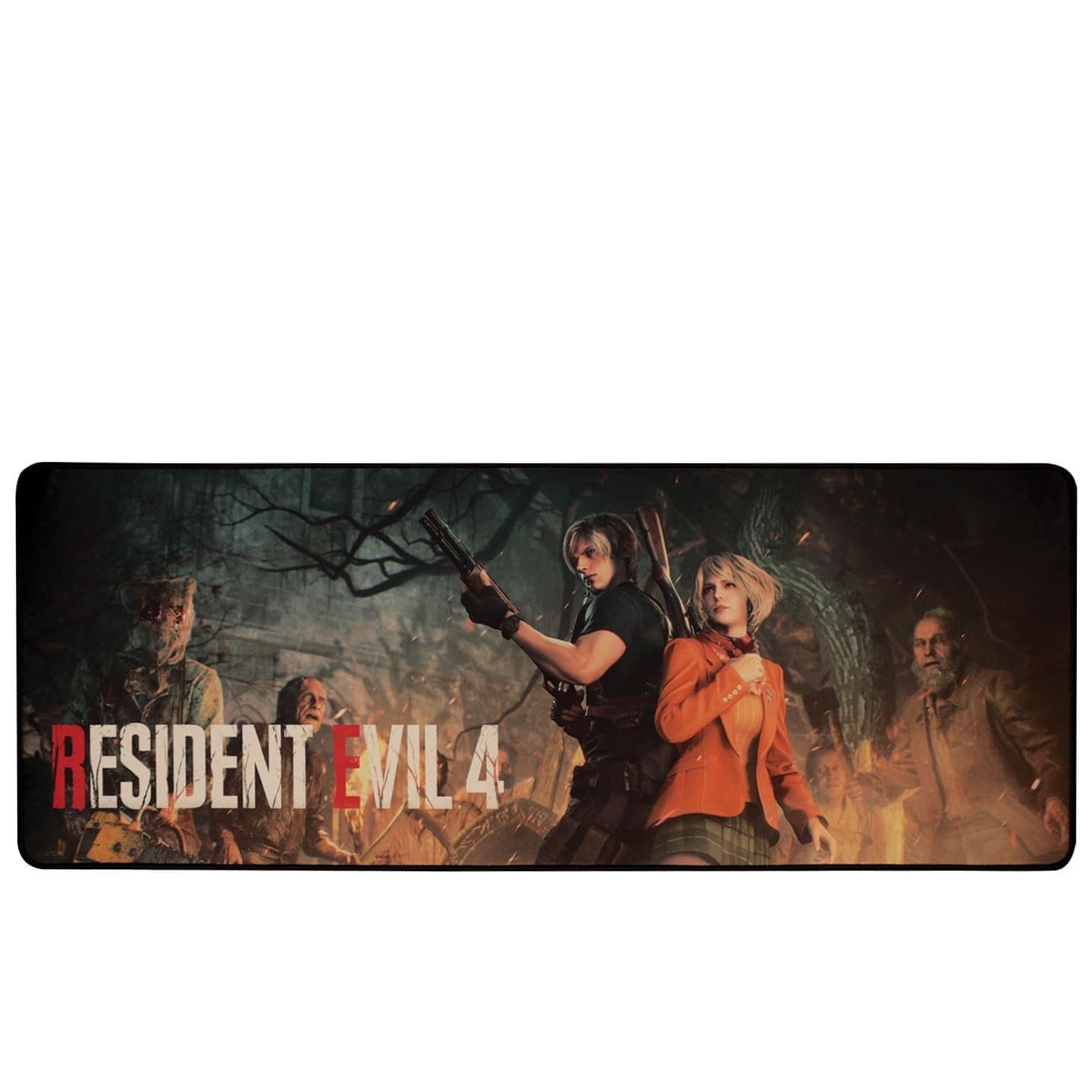 FaNaTtik Resident Evil 4 - Juego de almohadilla de escritorio y posavasos