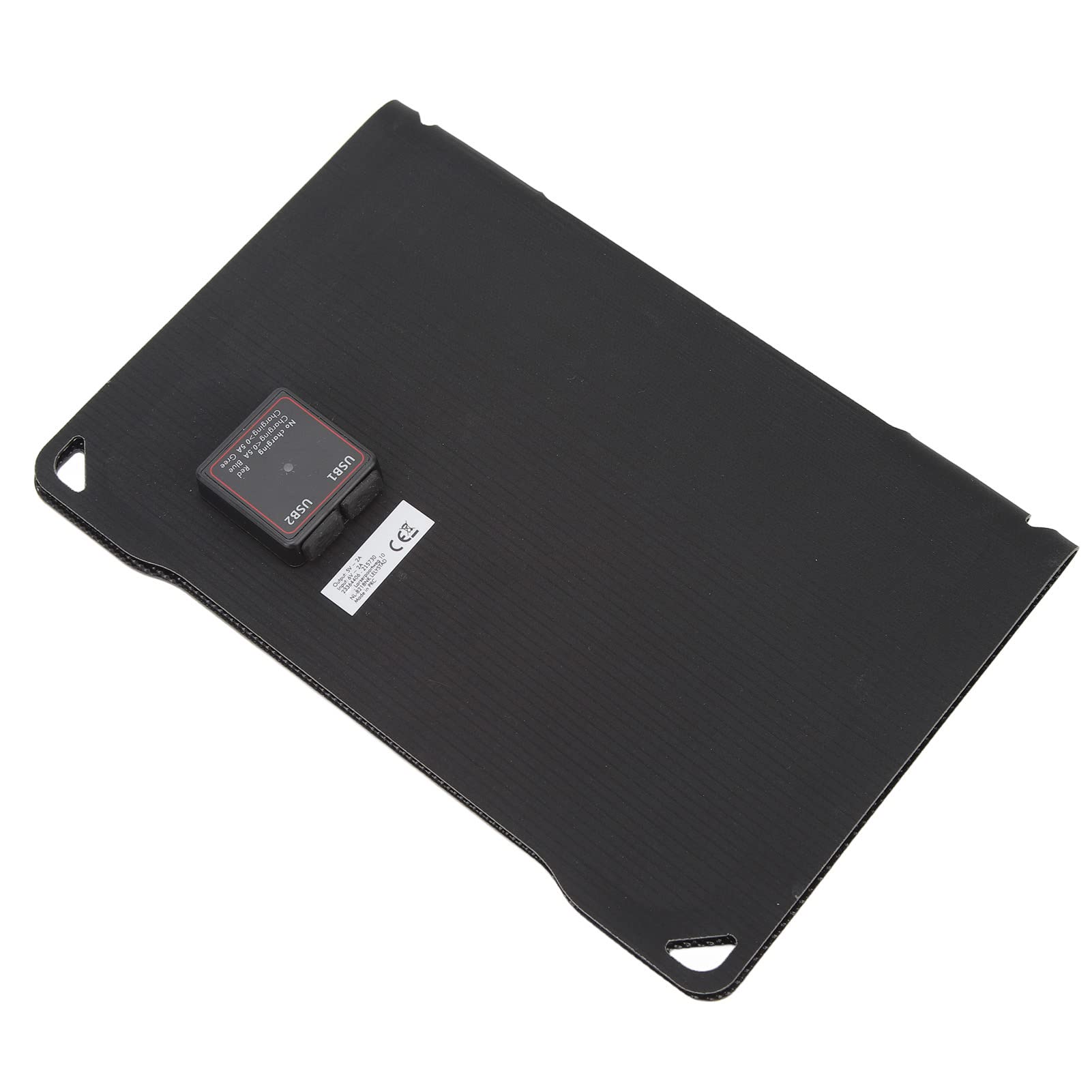 Caricabatterie per pannelli solari portatili da 10 W, impermeabile, pieghevole, per campeggio, escursionismo, picnic, materiale ETFE, 27,5 x 37,5 cm