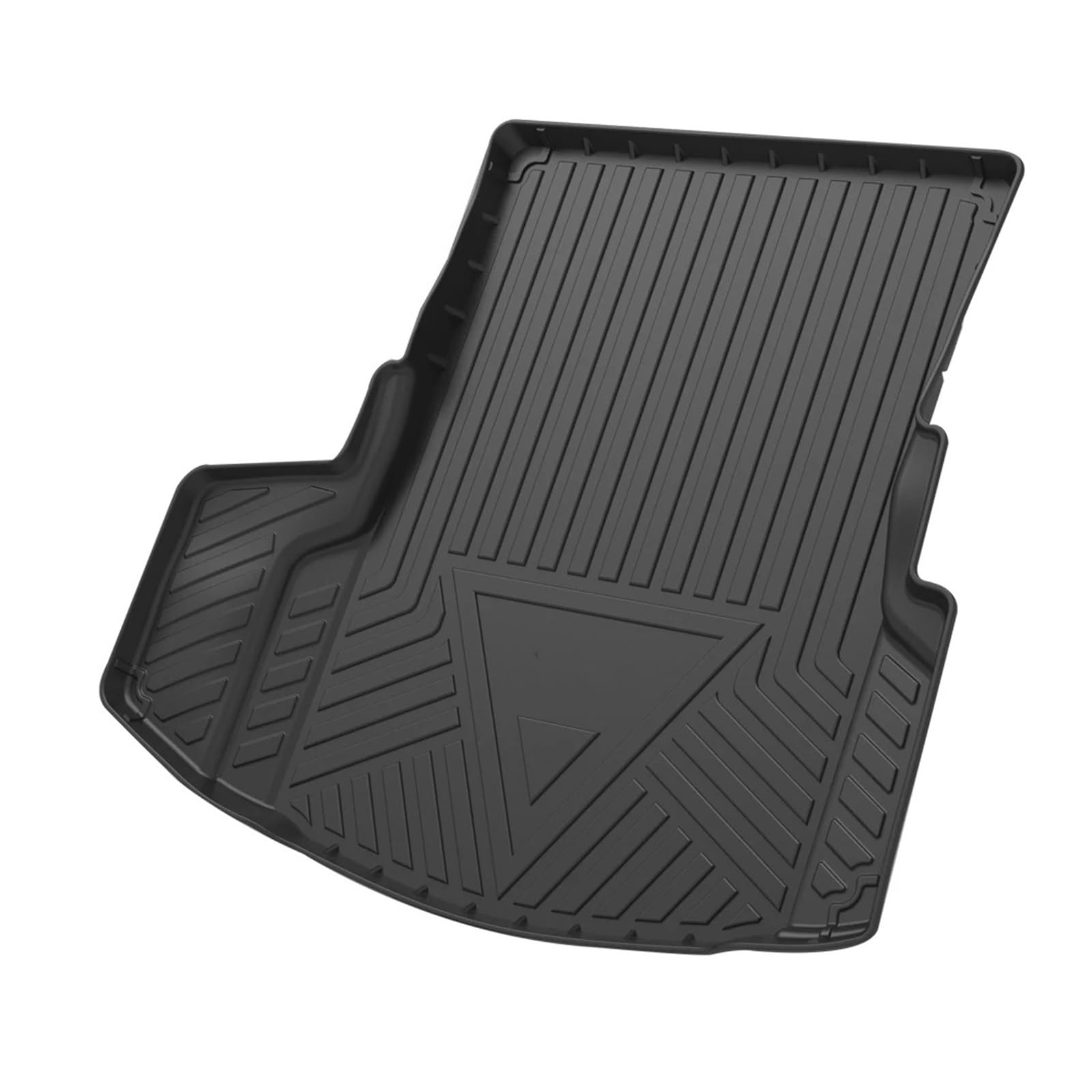 Auto-Kofferraum-Matten Für Cadillac CT4 CT5 CT6 2016-2022 wasserdichte Schutz Liner Stamm Pad Fach Gummi Matte TPE Auto Lagerung Box Hinten
