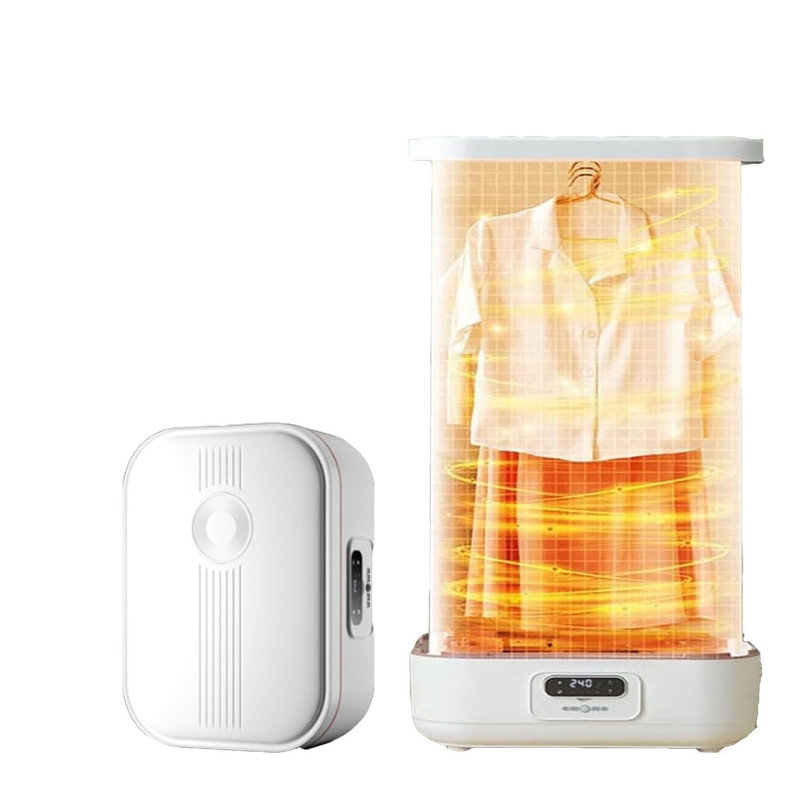 Fer à repasser vapeur vertical pliable idéal pour défroisser vos vêtements en voyage