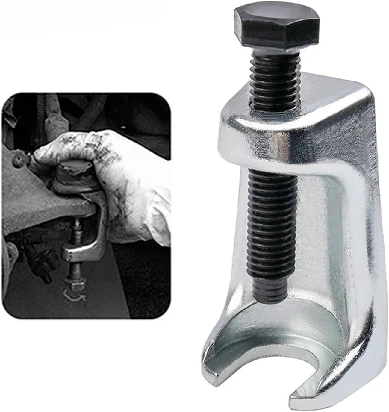 Car Ball Joint Separator Tie Rod End Puller Extractor Pitman Arm Puller Steel Splitter Removal Tool auto repair tool hand tool