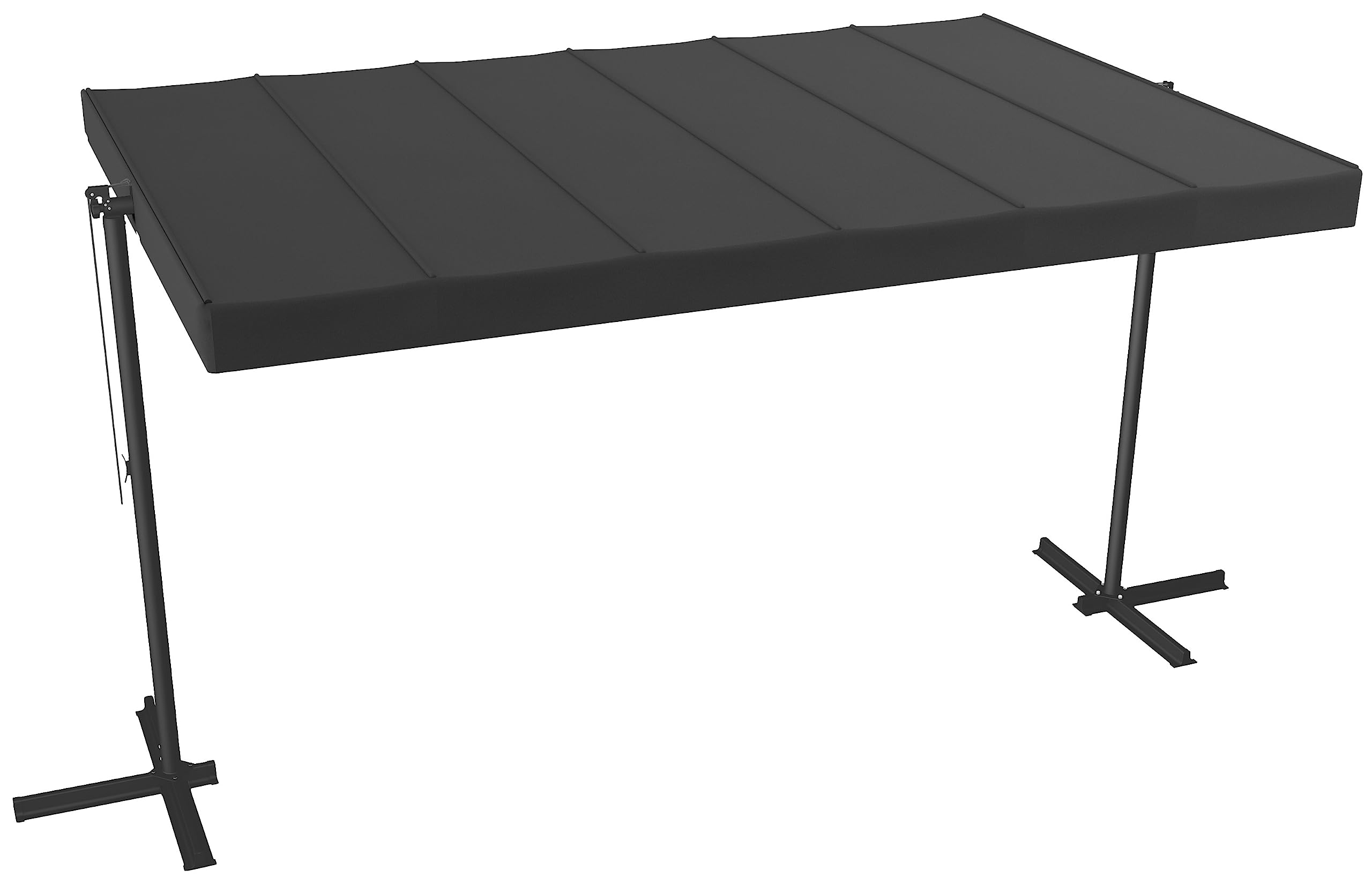 Freistehende Markise Pure - Flexible Beschattung & Sonnenschutz für Terrasse | 3,75 x 2,5 m