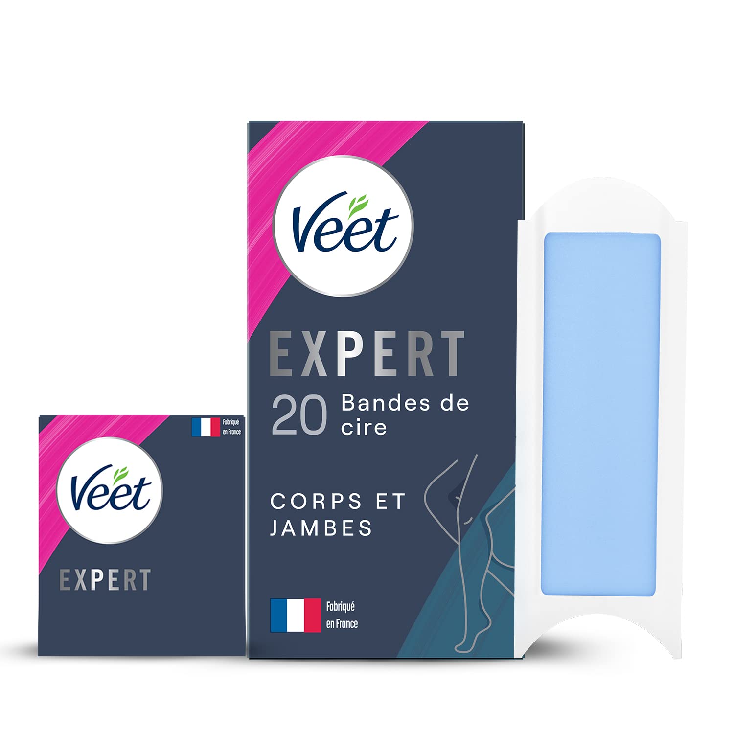 Veet Expert 20 Wax Strips Body & Legs (voor gevoelige huid)