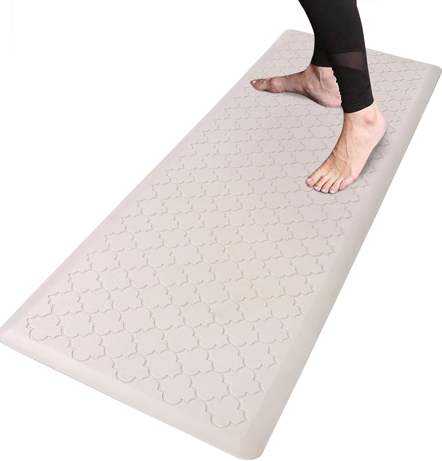 HEBE Oversized Kitchen Mat Cushioned Anti Fatigue Floor Mat