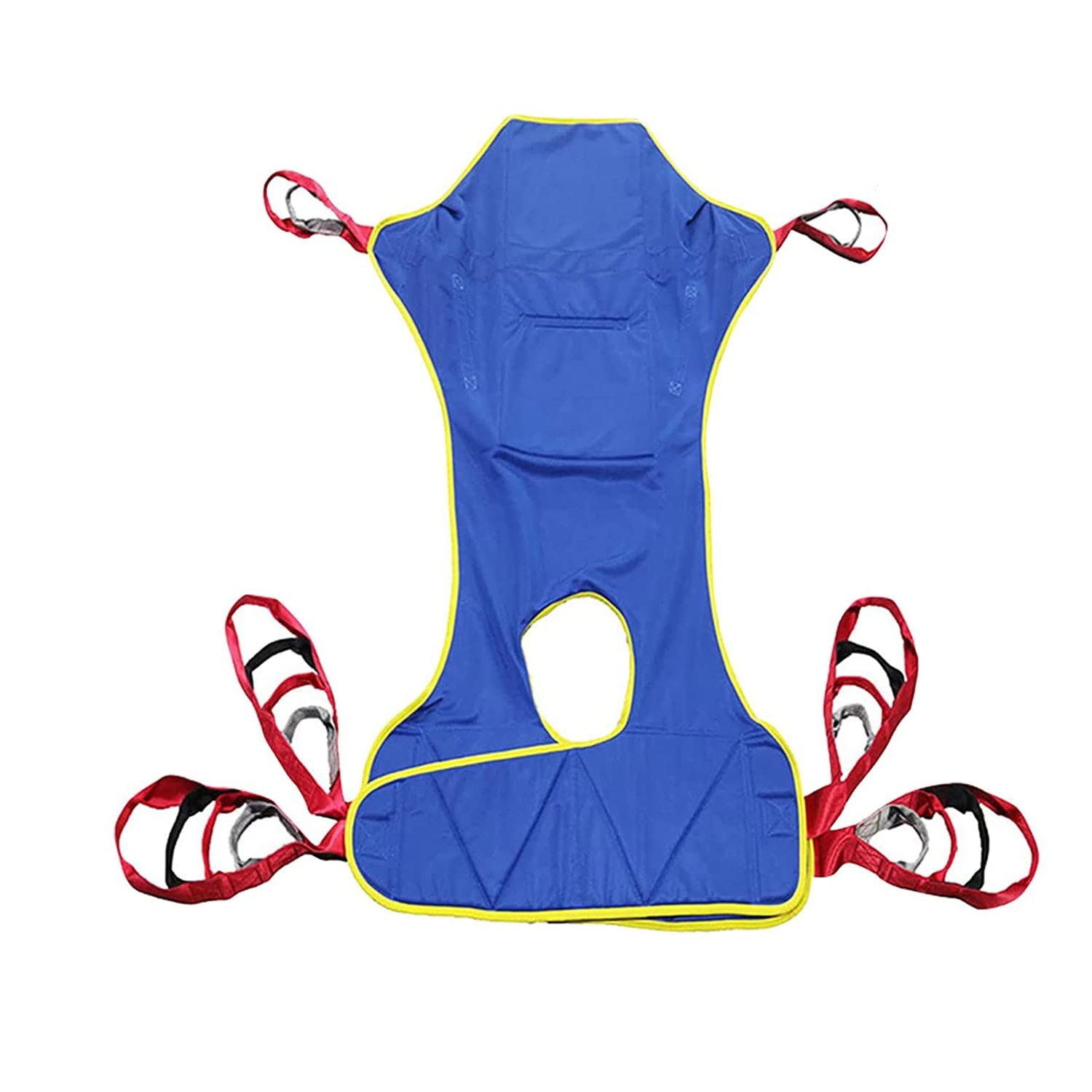 Arnés Elevación Paciente Cuerpo Completo, Grúa de Paciente, Eslinga De Elevación con Accesorios De Bucle,para Posicionamiento Y Elevación De La Cama,Enfermería