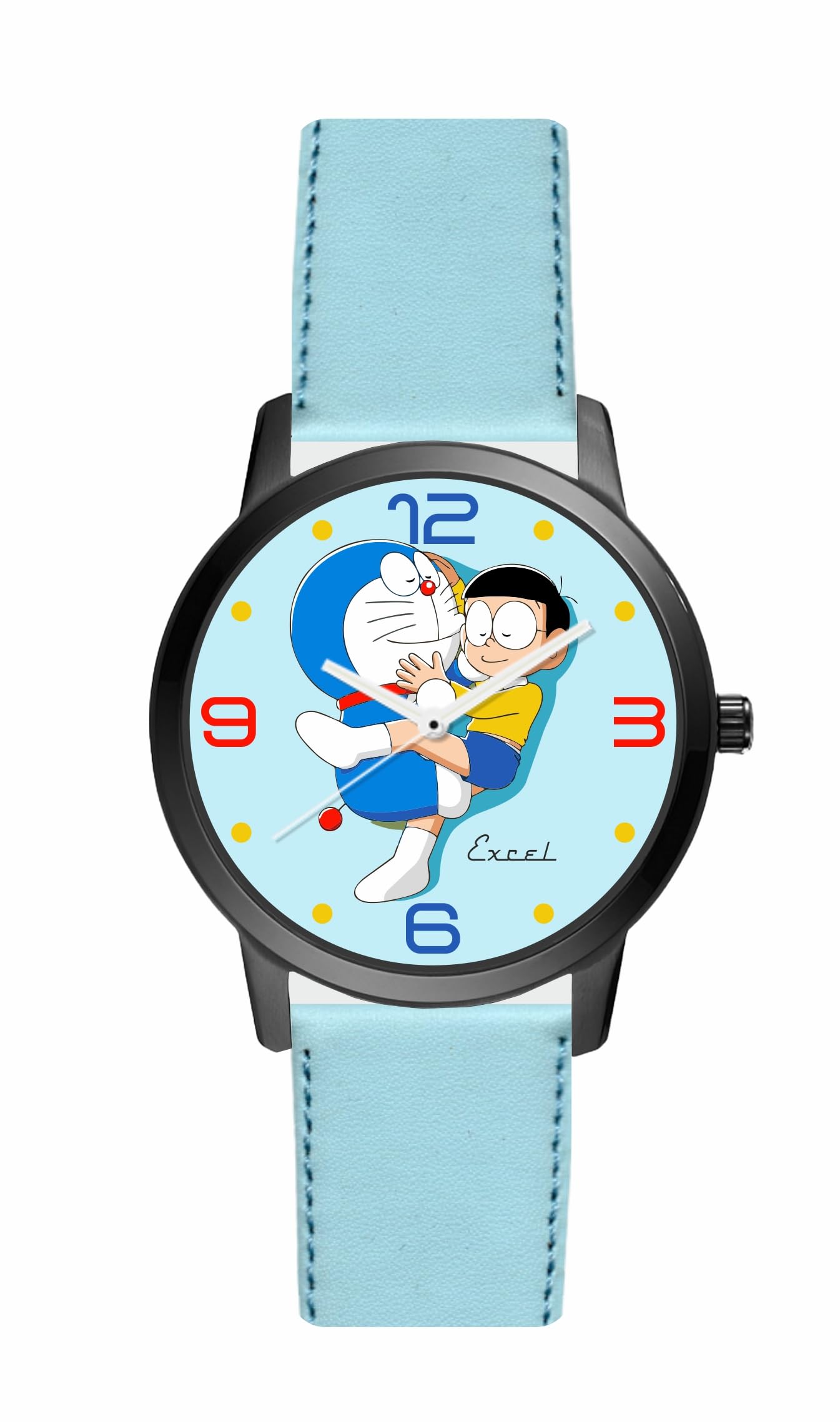 EXCEL Elegant Doremon (SkyBlue) (Kids Series) Analog Watch - for Boys & Girls | Shinchan Watch | with Trending Red Strap & Elegant Design (B0CK74WKQ1) Amazon Price History, Amazon Price Tracker