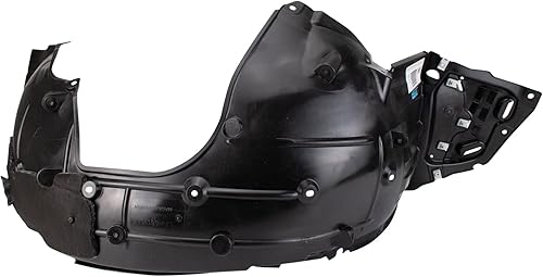 TRQ Forro de guardabarros interior delantero derecho compatible con Honda Civic 2016-2018