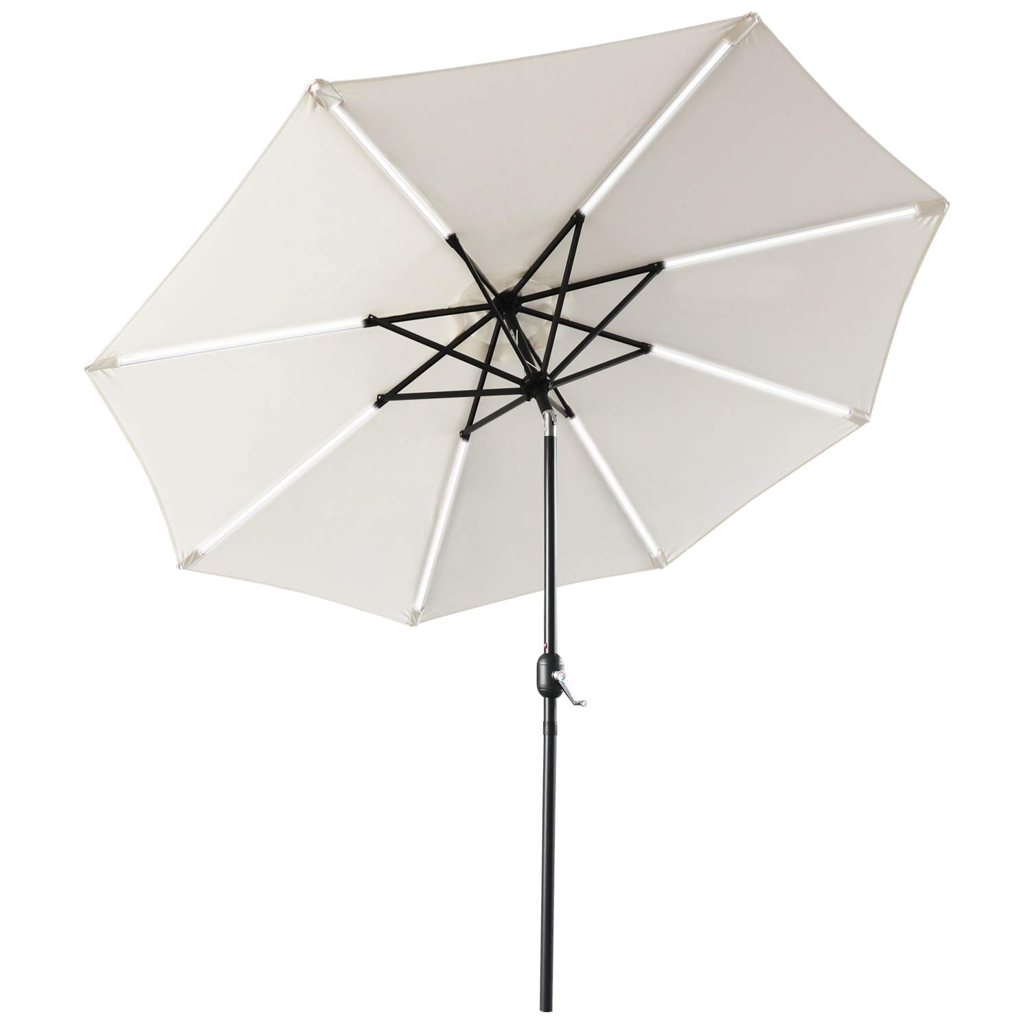 Abccanopy 9ft Patio Umbrella Solar Power Buy Online In Colombia At Desertcart
