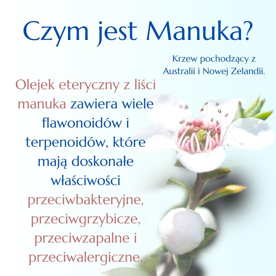 Balsam do stóp z drzewem herbacianym - wysoka zawartość ziół, olejków eterycznych z manuka i olejku z drzewa herbacianego - krem ​​do stóp 100 ml