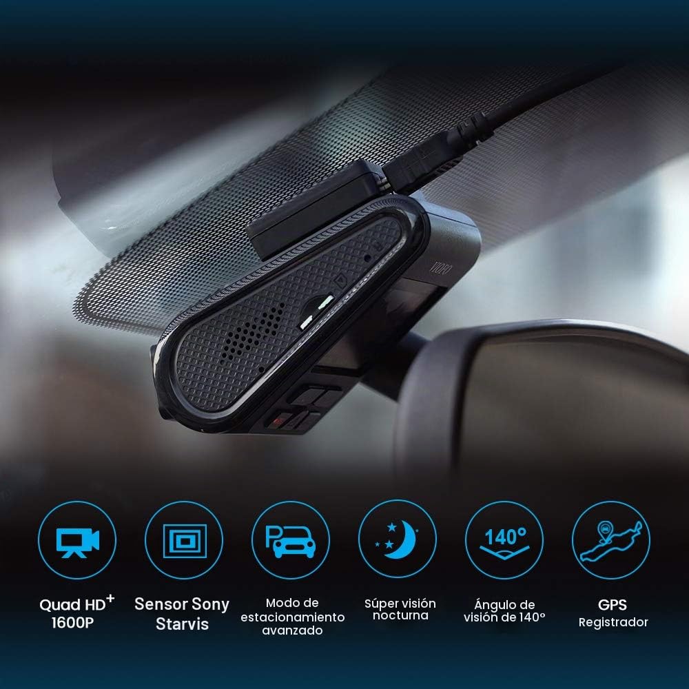VIOFO A119 V3 2560 x 1600P Quad HD + Cámara de coche con GPS y DVR CPL