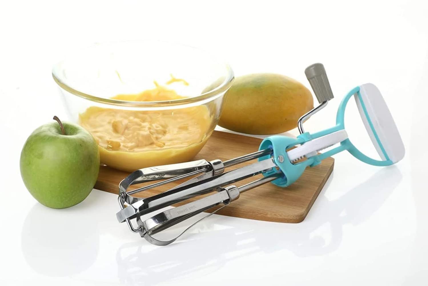 MURTISIDDH Mixer Stainless Steel Hand Blender Multipurpose Mixer Blender for Latte Coffee Hot Milk, Milk Frother for Coffee, Egg Beater, Hand Blender, Insta Coffee Hand Beater-image-20