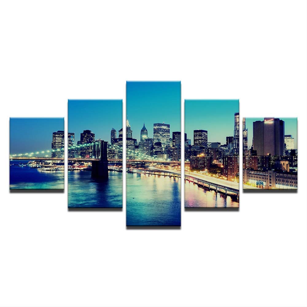 Art photo maison en toile pour habiller un grand mur vide au-dessus du canape