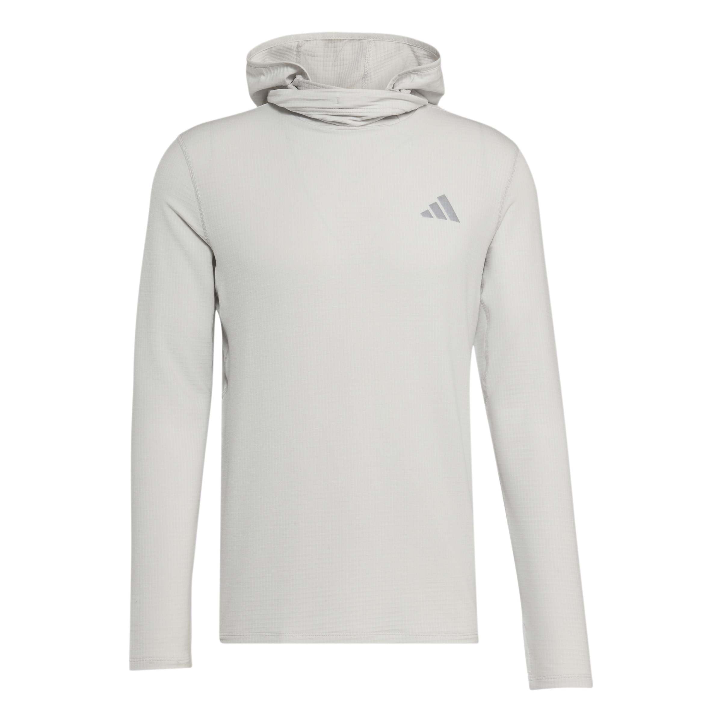 adidas Mezczyzni Adi365 Running Essentials Winterized Long Sleeve Sweatshirt, grey one, L