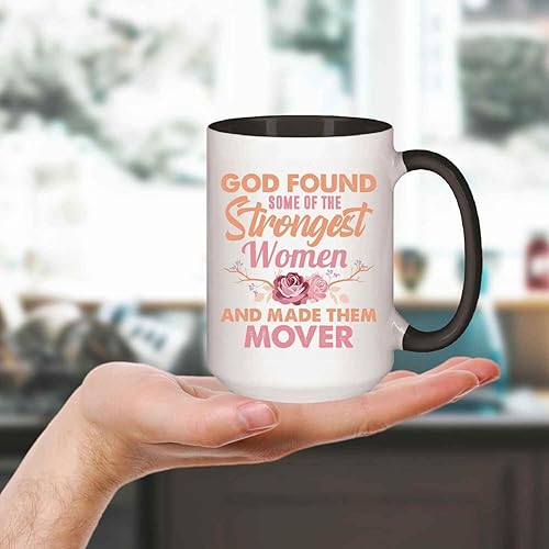 Miniatura 2 de Funny Gift Gift For Man Of God Husband Dada Pappous Family Christians Believers Prayers 11oz 15oz Inner Color Accent Mug