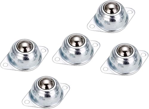 Miniatura 4 de KHJK CHFENG-C 51020 piezas de rueda giratoria de metal de acero para coche, rueda redonda universal para maquinaria, carros de maquinaria,