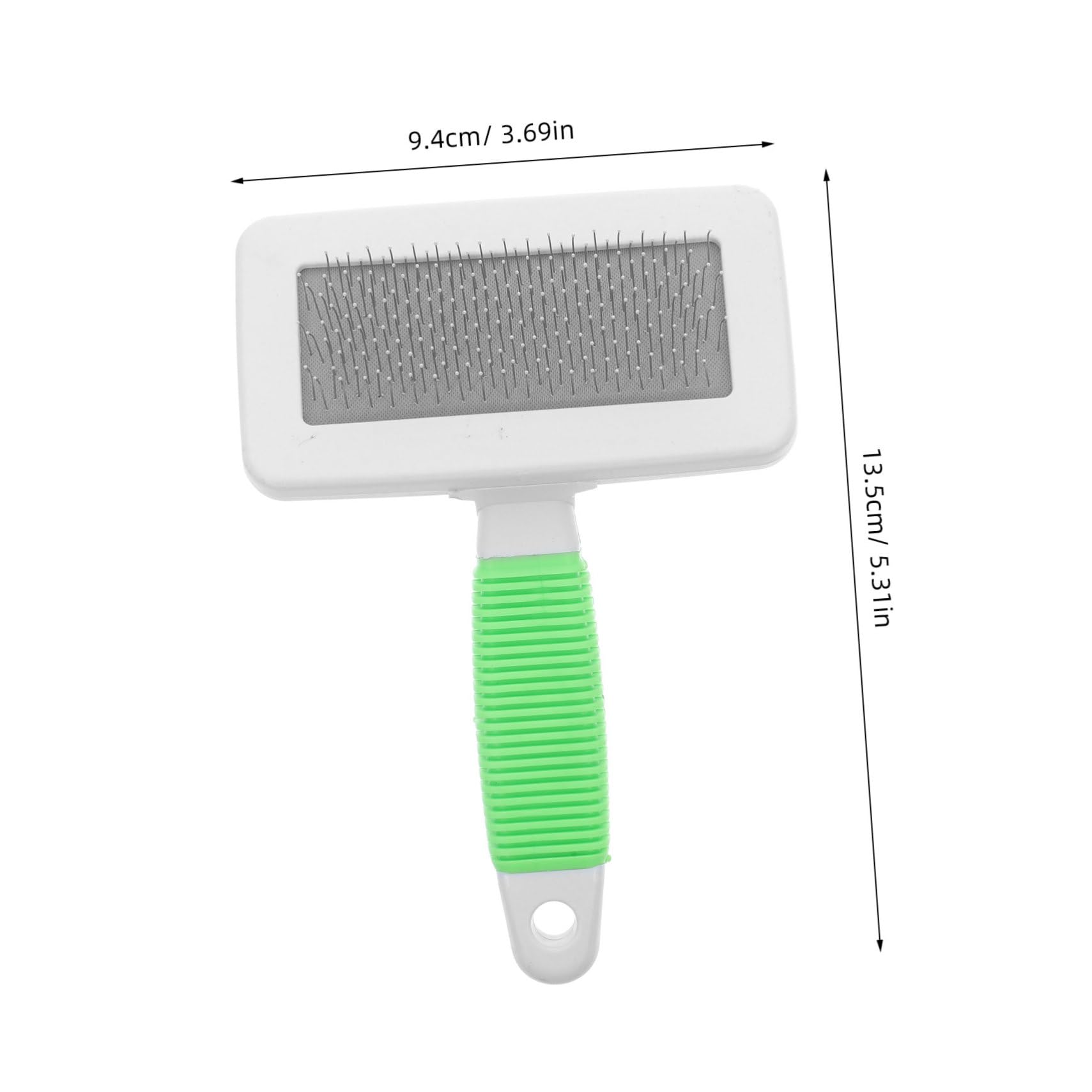 Abaodam Ergonomic Handle Pet Comb Large Surface Area Dematting Rake for Dogs Cats Hair Brush Grooming Tool Fine Toothed