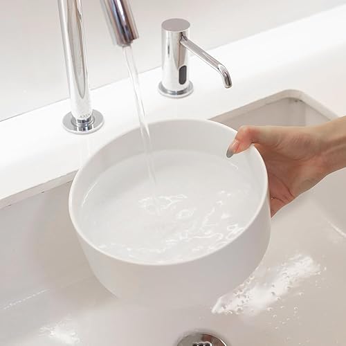 Miniatura 5 de YINGFAN Cuencos para perros, cuencos de cerámica resistentes para perros, cuencos básicos de cerámica antideslizante para perros (28 onzas)