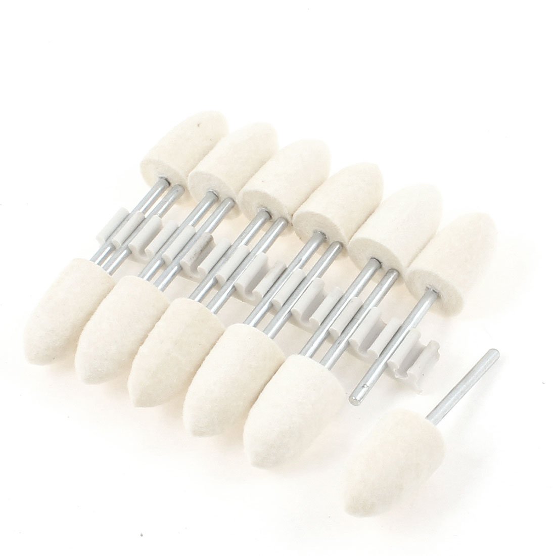 12 Pcs Tiges De Feutre Conique 3 Mm Pour Polissage - Bijoux, Métal, Bois - Pour Perceuse, Meuleuse