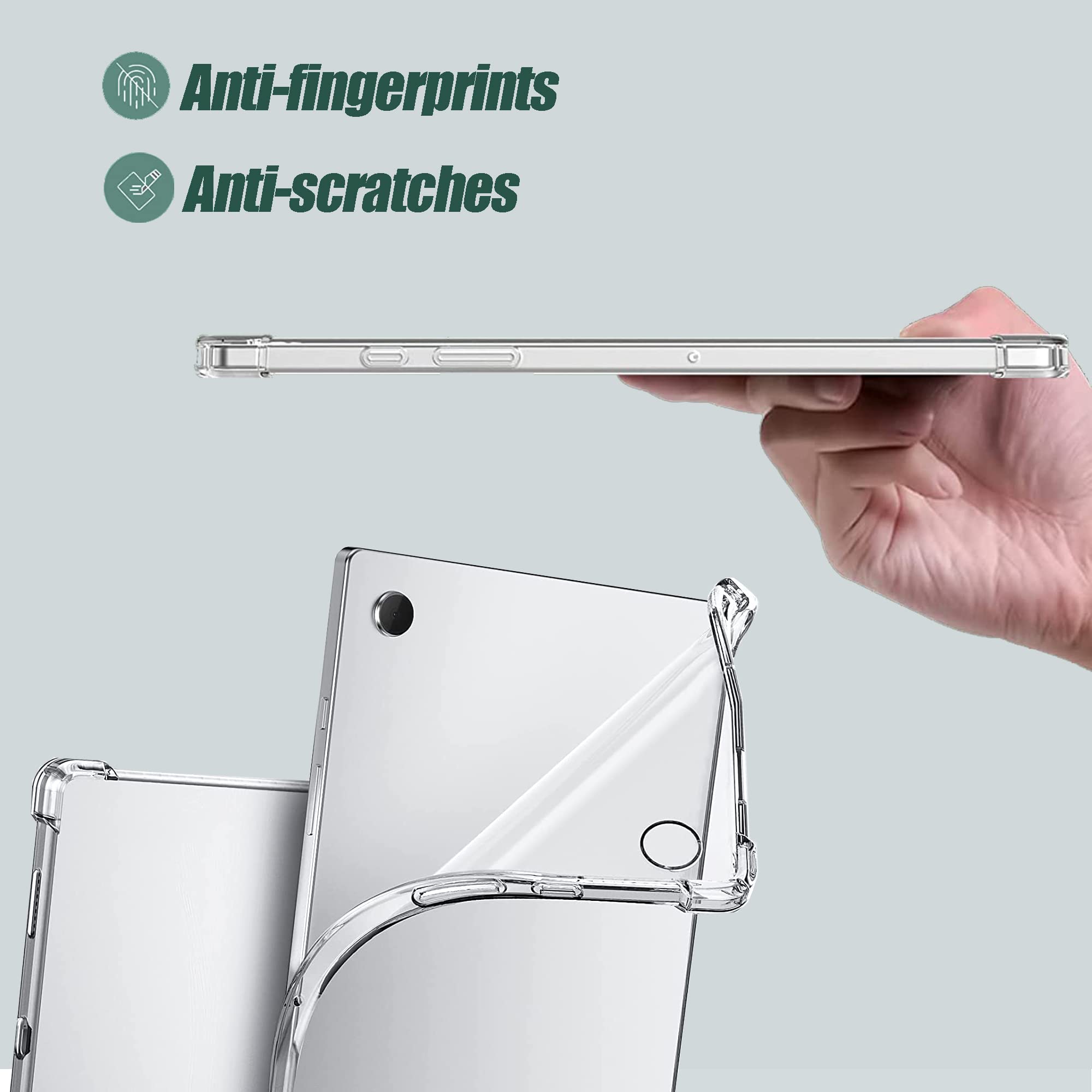 Custodia Silicone Per Kindle 2024/2022 6 Pollici + 2 Vetri Temperati - Trasparente E Antishock - Foto 11