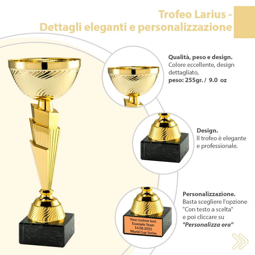 Larius, Coppa d'Onore Classic Cup, Premio Trofeo