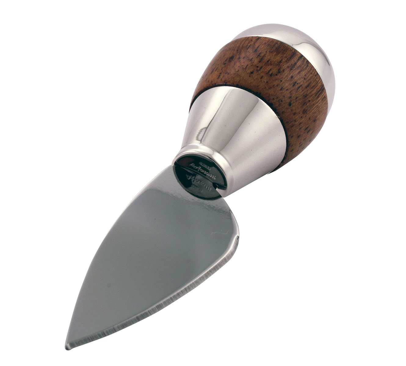 Arfasatti Parmigiano Käsemesser aus Massivem Sterling Silber 925 und Holz Handgefertigt in Italien