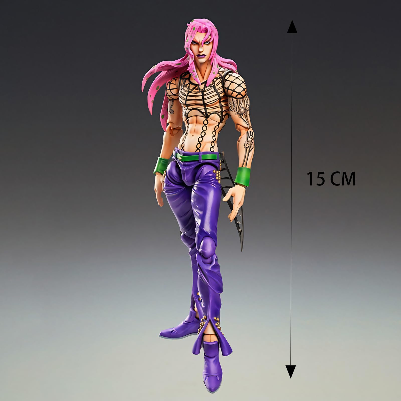 Amazon.co.jp: ジョジョの奇妙な冒険 ディアボロ 可動式フィギュア