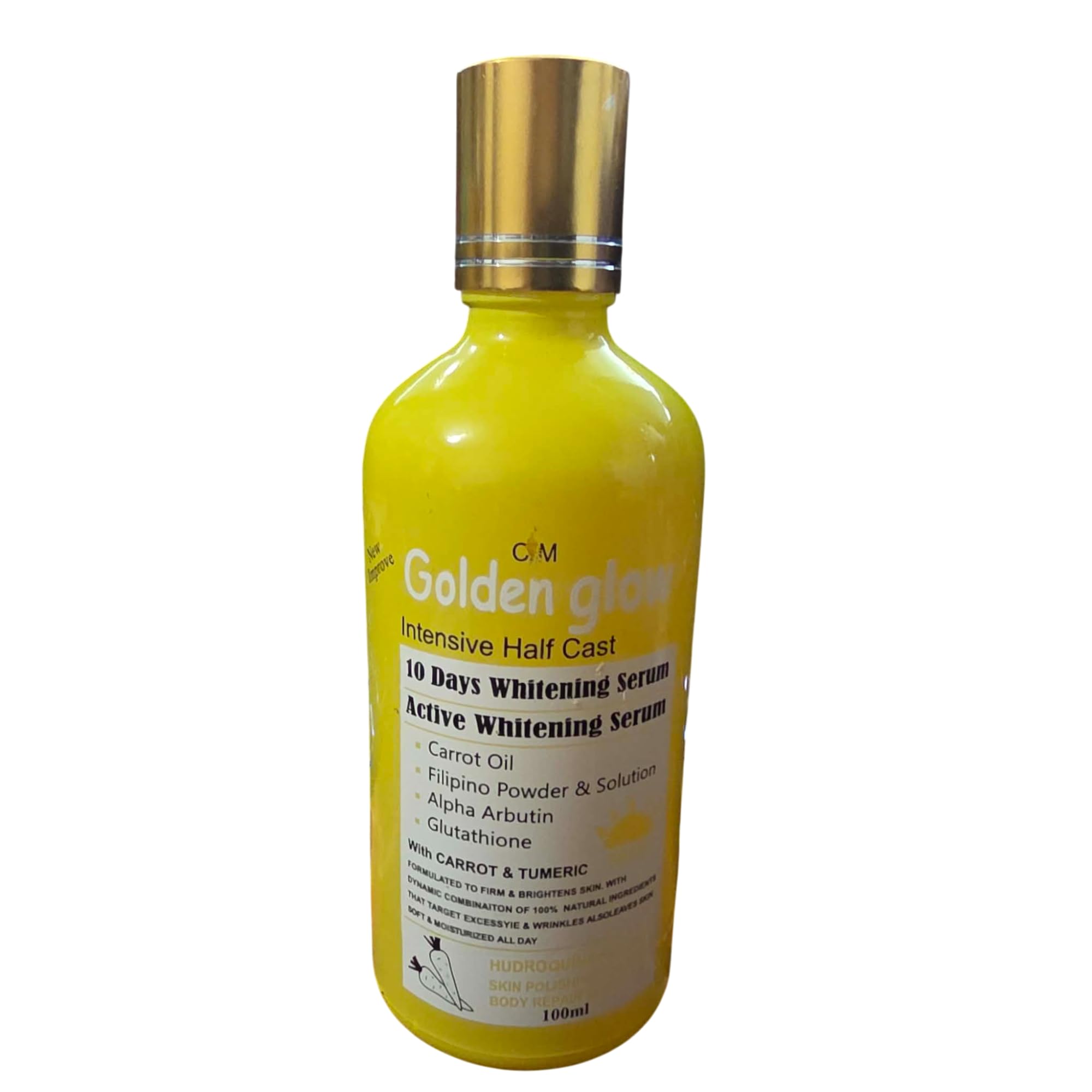 Golden Glow Intensive Half Cast Whitening Serum 100ml