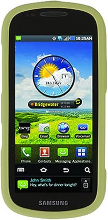 Qmadix Snap-On Cover for Samsung Continuum i400 - Woodbine Green