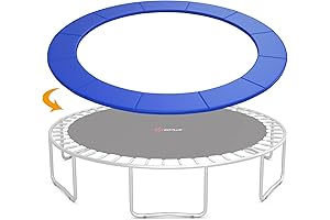 Goplus 15FT Round Trampoline Safety Pad - Safeguard Against Spring-Related Injuries